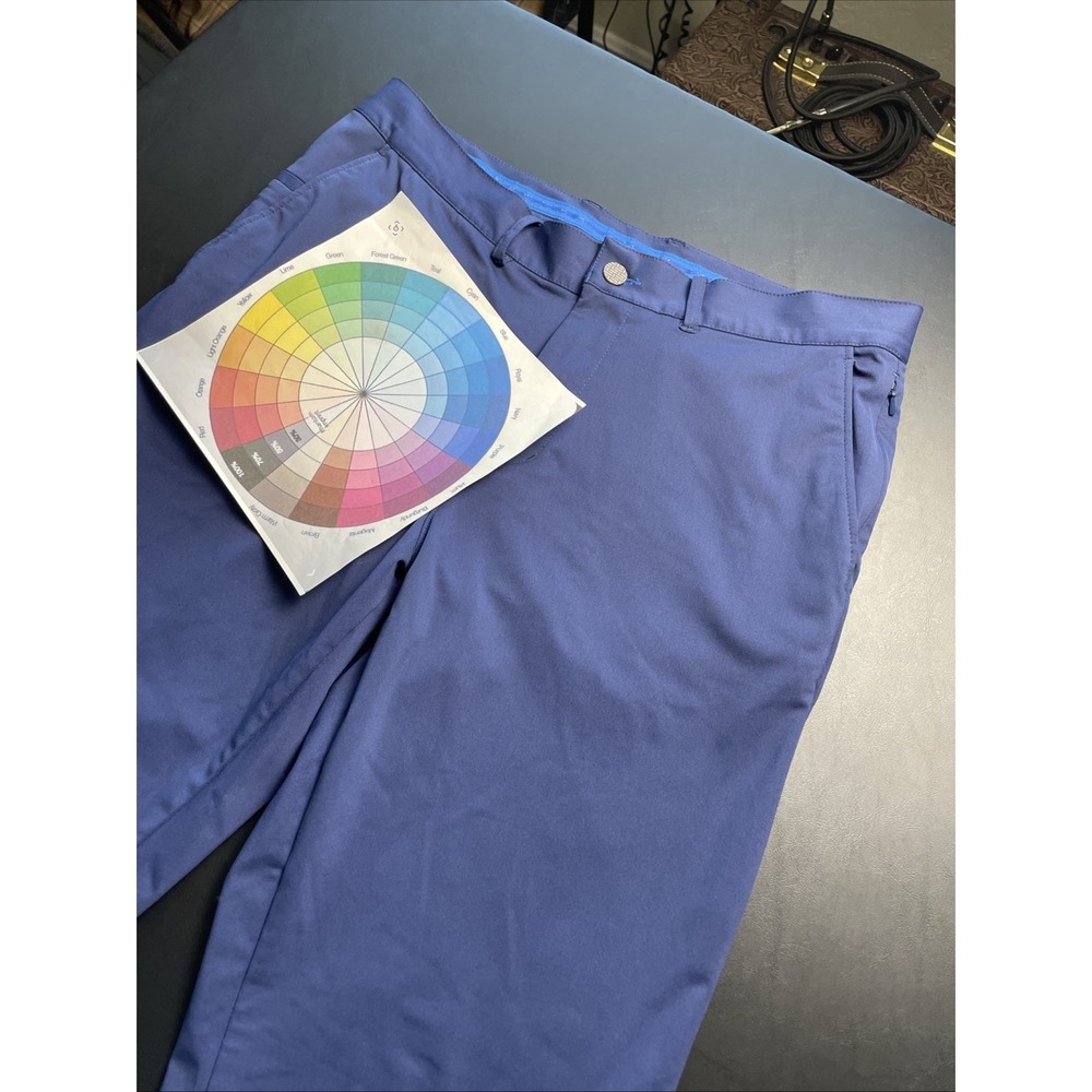 Twillory Pants Mens Size 34x32 Blue Performance Stretch Tailored Fit 5 Pocket